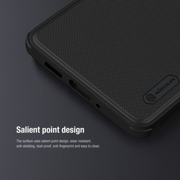 Nillkin iPhone 15 Pro Kuori Frosted Shield Pro MagSafe Musta