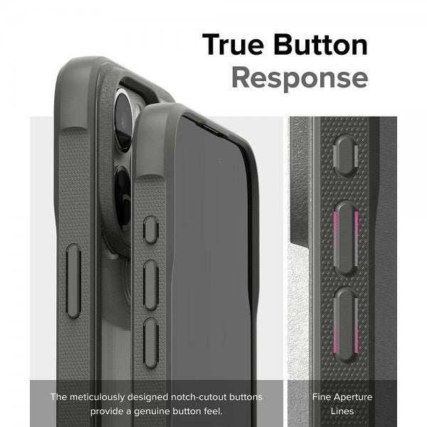 Ringke iPhone 15 Pro Kuori Fusion Bold Harmaa