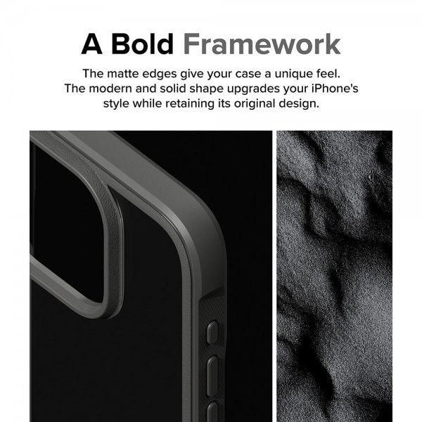 Ringke iPhone 15 Pro Kuori Fusion Bold Harmaa