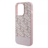 Guess iPhone 15 Pro Kuori G Cube MagSafe Pinkki