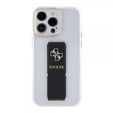 Guess iPhone 15 Pro Kuori Grip Stand Clear Transparent