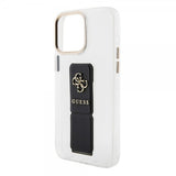 Guess iPhone 15 Pro Kuori Grip Stand Clear Transparent