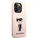 Karl Lagerfeld iPhone 15 Pro Kuori Ikonik NFT Pinkki