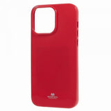 Mercury iPhone 15 Pro Kuori Jelly Glitter Magenta
