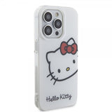 Hello Kitty iPhone 15 Pro Kuori Kitty Logo Valkoinen