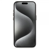 Qialino iPhone 15 Pro Kuori Tekonahka MagSafe Harmaa