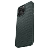 Spigen iPhone 15 Pro -suojakuori Liquid Air Abyss Green