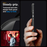 Spigen iPhone 15 Pro -suojakuori Liquid Air, mattamusta