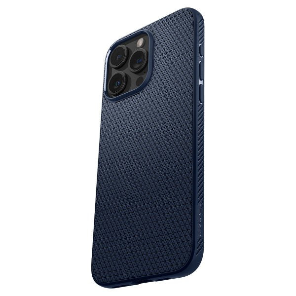 Spigen iPhone 15 Pro Liquid Air -suojakuori, tummansininen