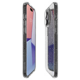 Spigen iPhone 15 Pro Kuori Liquid Crystal Glitter Crystal Quartz