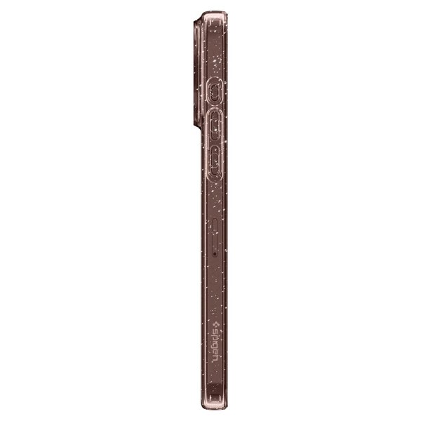 Spigen iPhone 15 Pro Kuori Liquid Crystal Glitter Rose Quartz