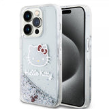 Hello Kitty iPhone 15 Pro Kuori Nestemäinen Glitter Läpikuultava