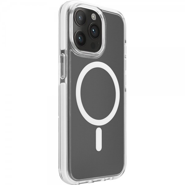 Puro iPhone 15 Pro -suojakuori LITE MAG PRO Läpinäkyvä