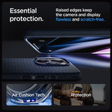 Spigen iPhone 15 Pro -suojakuori Mag Armor MagFit Navy Blue