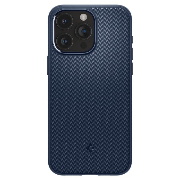 Spigen iPhone 15 Pro -suojakuori Mag Armor MagFit Navy Blue