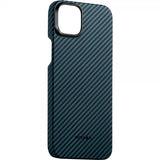 Pitaka iPhone 15 Pro -suojakuori MagEZ Case 4 Black/Blue Twill