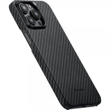 Pitaka iPhone 15 Pro Kuori MagEZ Case 4 Musta/Harmaa Twill
