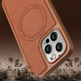 X-Level iPhone 15 Pro -kuori MagSafe Denim Jacket Musta