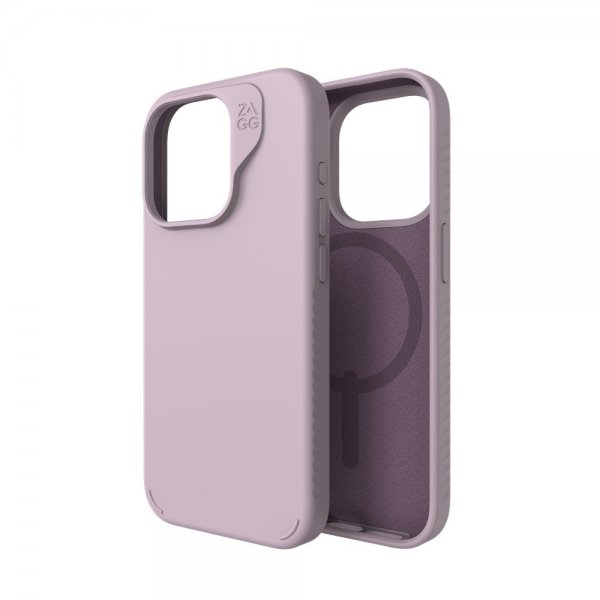 ZAGG iPhone 15 Pro -suojakuori Manhattan Snap Lavender