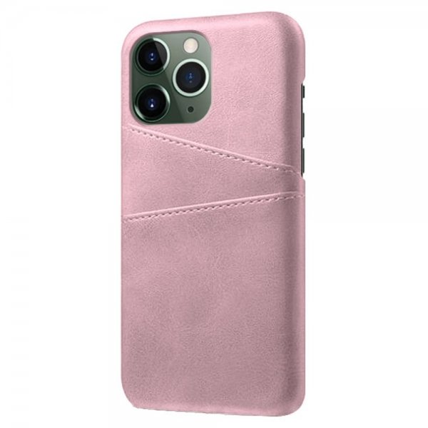 iPhone 15 Pro -suojakuori kahdella korttipaikalla, ruusukulta