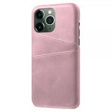 iPhone 15 Pro -suojakuori kahdella korttipaikalla, ruusukulta