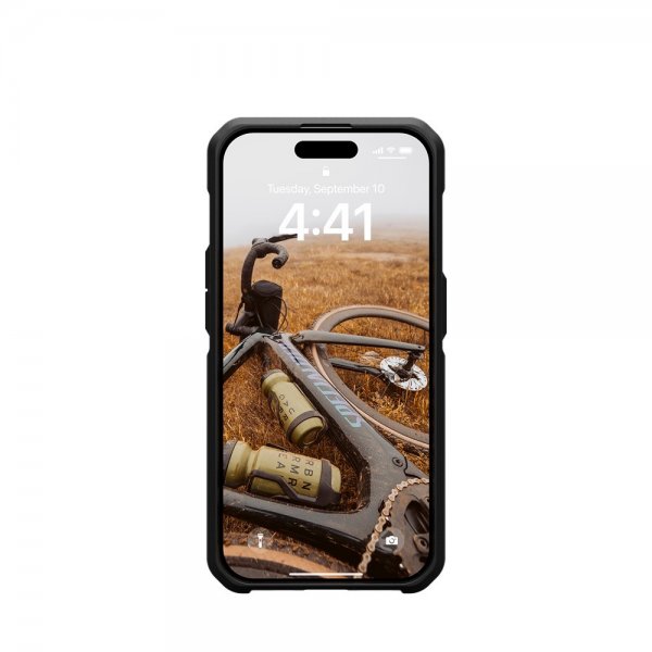 Urban Armor Gear (UAG) iPhone 15 Pro -suojakuori Metropolis LT MagSafe, Kevlar Black