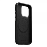 Nomad iPhone 15 Pro -suojakuori, moderni nahkakuori, ruskea