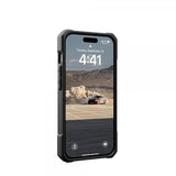 Urban Armor Gear (UAG) iPhone 15 Pro -suojakuori Monarch Kevlar Element Green