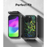 Ringke iPhone 15 Pro -suojakuori, Onyx Design Action Painting