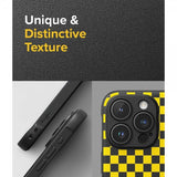 Ringke iPhone 15 Pro Kuori Onyx Design Checkerboard Keltainen