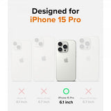 Ringke iPhone 15 Pro Onyx Design -kuori tarran kera