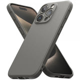 Ringke iPhone 15 Pro -suojakuori, Onyx harmaa