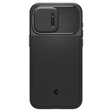 Spigen iPhone 15 Pro -suojakuori Optik Armor MagFit Musta