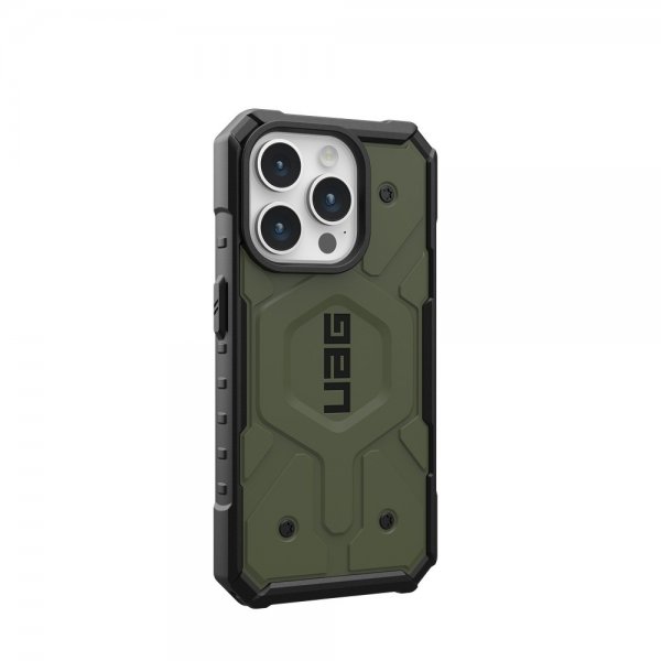 Urban Armor Gear (UAG) iPhone 15 Pro -suojakuori Pathfinder MagSafe Olive Drab