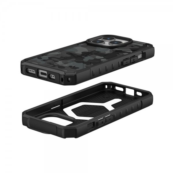 Urban Armor Gear (UAG) iPhone 15 Pro -suojakuori Pathfinder SE MagSafe Midnight Camo