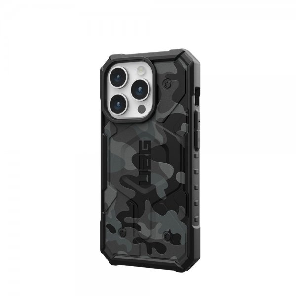 Urban Armor Gear (UAG) iPhone 15 Pro -suojakuori Pathfinder SE MagSafe Midnight Camo
