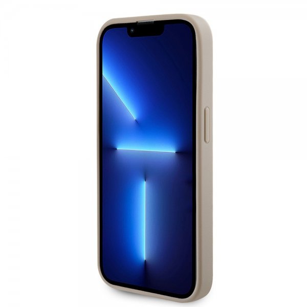 Guess iPhone 15 Pro Kuori Perforated Glitter Kulta