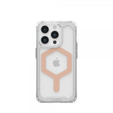 Urban Armor Gear (UAG) iPhone 15 Pro -suojakuori, Plyo MagSafe, Ice Rose Gold