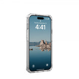 Urban Armor Gear (UAG) iPhone 15 Pro -suojakuori Plyo MagSafe Ice Silver