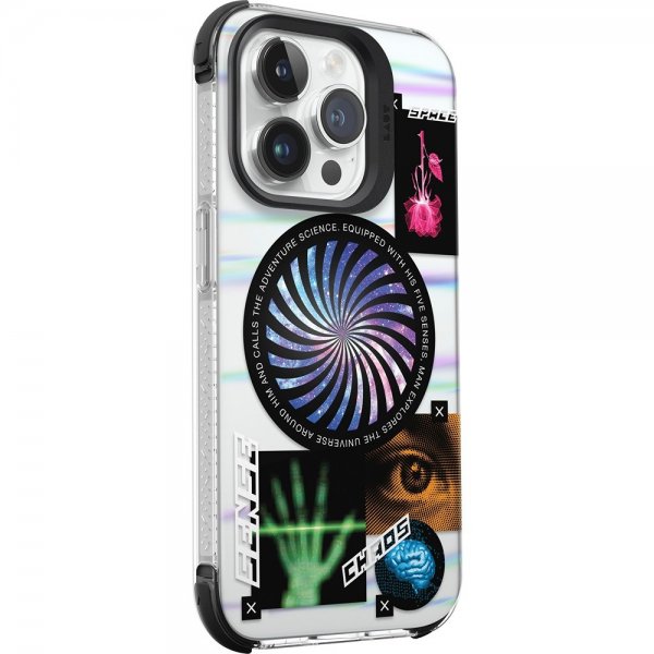 LAUT iPhone 15 Pro -suojakuori POP COSMIC MagSafe