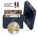 Dux Ducis iPhone 15 Pro -kuori Rafi II Series MagSafe Sininen