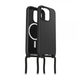 Otterbox iPhone 15 Pro Skal React Necklace MagSafe Musta