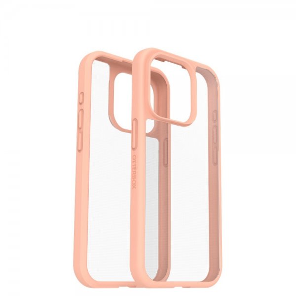 Otterbox iPhone 15 Pro -suojakuori React Peach Perfect