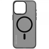 Decoded iPhone 15 Pro -kuori Kierrätetty muovi kirkas läpinäkyvä musta