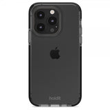 Holdit iPhone 15 Pro Kuori Seethru Musta
