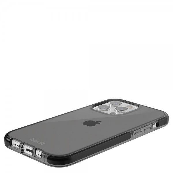 Holdit iPhone 15 Pro Kuori Seethru Musta