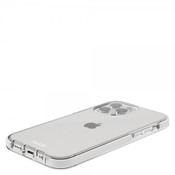 Holdit iPhone 15 Pro Kuori Seethru Valkoinen