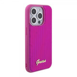 Guess iPhone 15 Pro -kuori Sequin Fuschia