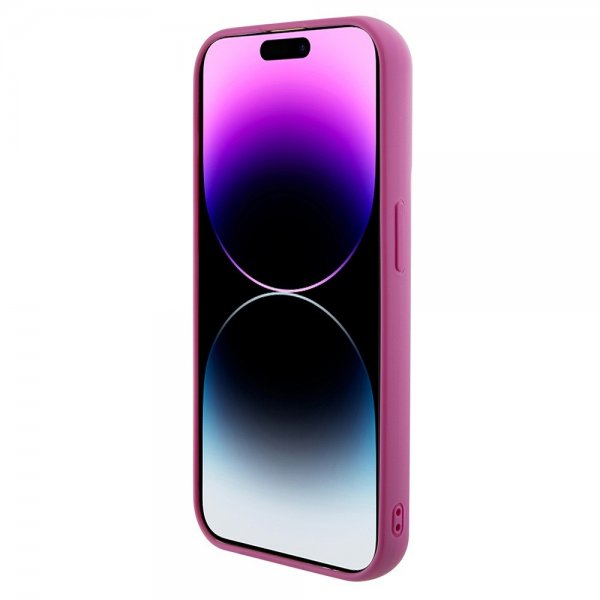 Guess iPhone 15 Pro -kuori Sequin Fuschia