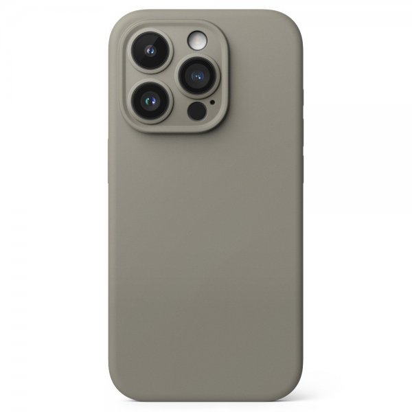 Ringke iPhone 15 Pro -silikonisuojakuori Magneettinen Harmaa